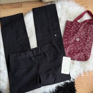 lululemon athletica Black Yoga Pants
